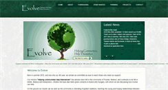 Desktop Screenshot of evolve-community.org